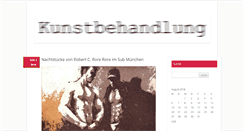 Desktop Screenshot of news.kunstbehandlung.com